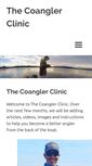 Mobile Screenshot of coanglerclinic.com